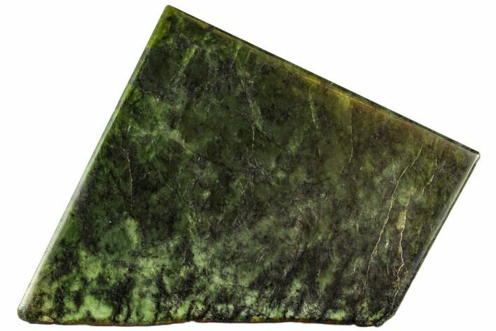 Polished Canadian Jade (Nephrite) Slab - British Colombia #112731
